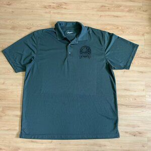 Paragon gray embroidered polo shirt #poloshirt men’s XL
